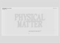 PHYSICAL MATTER BY RUNWAY