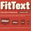 FitText jQuery Plugin