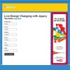 jQuery Live Design Changing