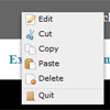 jQuery context Menu