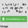 Textualizer a jQuery text animation plugin