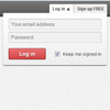 jQuery dropdown login box