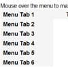 jQuery Growing Menu