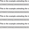 jQuery Lettering Animate with Demo
