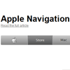 Apple Navigation with CSS3 and jQuery