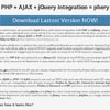 phery : PHP + AJAX + jQuery integration