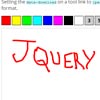 Sketch.js : Simple Canvas-based Drawing for jQuery