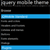 jQuery Mobile Metro Theme