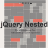 Nested : jQuery Gap free, Multi column Grid layout Plugin