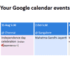 Google calendar events now on your website - jQuery plugin