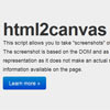 html2canvas : Screenshots with JavaScript