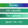 jQuery Color Picker Sliders