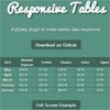 jQuery Responsive Tables