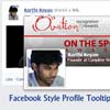 Facebook Style Profile Info Tooltip using jQuery & CSS