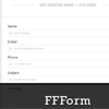 FFForm : jQuery Contact Form Plugin with Validations & Amazing CSS3 Animation