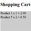 HTML5 Drag And Drop To Create A Shopping Cart