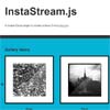 InstaStream : jQuery plugin to stream pictures from Instagram