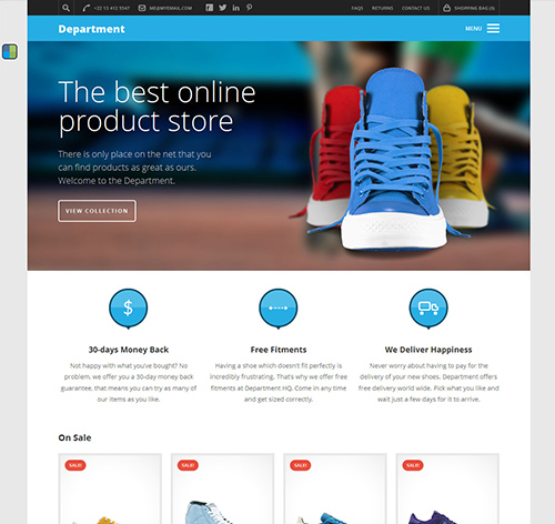 Department - Multi-Purpose eCommerce Theme