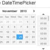 DateTimePicker : jQuery plugin select Date and Time