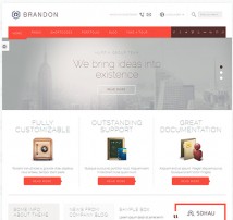 Brandon - Responsive Multi-Purpose WordPress Theme