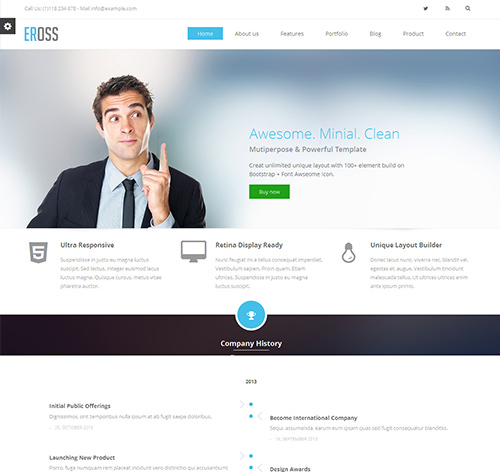 Eross - Responsive Multipurpose WordPress Theme