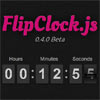 FlipClock.js : JavaScript Timer Clock Timer Library