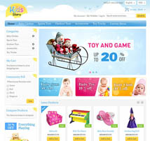 Kids Store - Magento Responsive Template