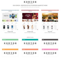 SNS Korion - Responsive Multipurpose Magento Theme