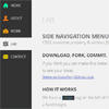 Side Navigation Menu with CSS3