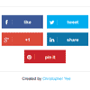 Slide Social Buttons with CSS3 Transitions