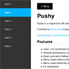 Pushy : jQuery Off-Canvas Navigation Menu