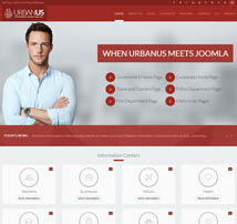 Urbanus - Responsive Government Joomla Template