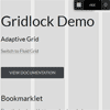 Gridlock : Responsive CSS Grid System