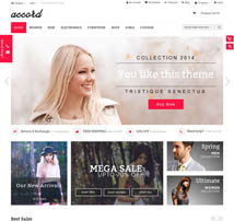 Accord Responsive Multipurpose Magento theme