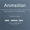 Animsition : jQuery plugin to Add Page Transition with CSS3