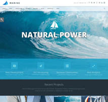 Marine - Retina Responsive Multi-Purpose Theme