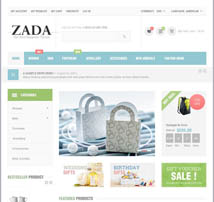 ZADA - Ultimate Responsive Magento Theme