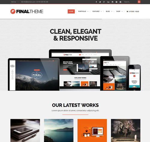 Final - Elegant Business & Portfolio Theme