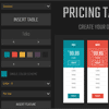 jQuery Pricing Tables Creator