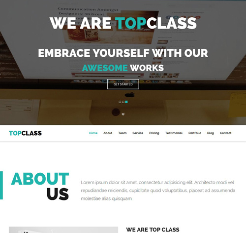 TopClass - Multipurpose Business & Corporate Theme