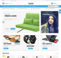 Lamby - Responsive Multipurpose Magento theme