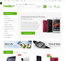 MediaCenter - Electronics Store WooCommerce Theme