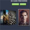 3D Card Previewer with CSS3 & jQuery