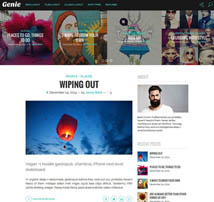 Genie – Personal Blog Theme