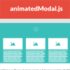 AnimatedModal.js : jQuery fullscreen modal with CSS3