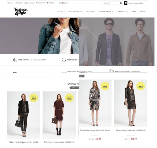 AP Fashion Store - Responsive Shopify Template