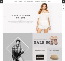 Vintage - Minimal Ecommerce Megento Theme