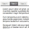 TabbedContent : jQuery lightweight Tabs plugin