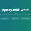 XML to Tweet parser for jQuery