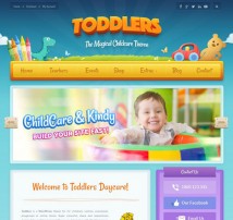 Toddlers - Child Care & Playgroup WordPress Theme